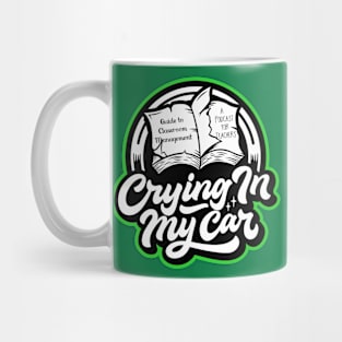 Crying in My Car Rulebook Logo Mug